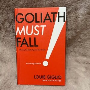 Goliath Must Fall (Red) by Louie Giglio - Kids Book